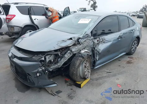 2022 Toyota Corolla Hybrid Le from USA, damaged, VIN JTDEAMDEXNJ056027